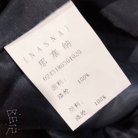 Elegant Japanese Style Skirt. Navy A-shape pro - Picture 6 of 6